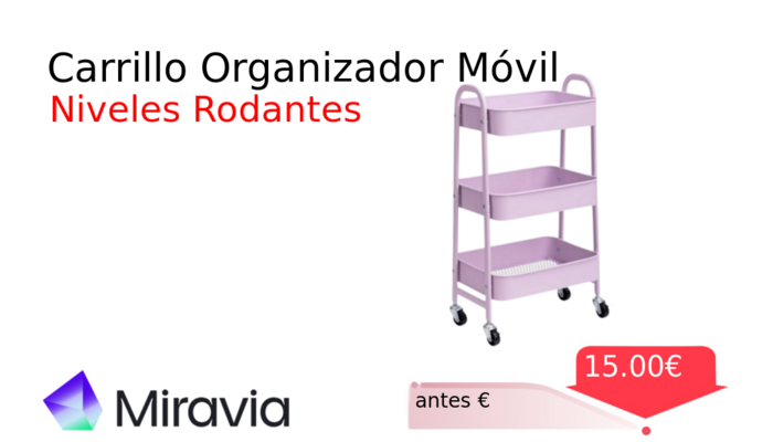 Carrillo Organizador Móvil