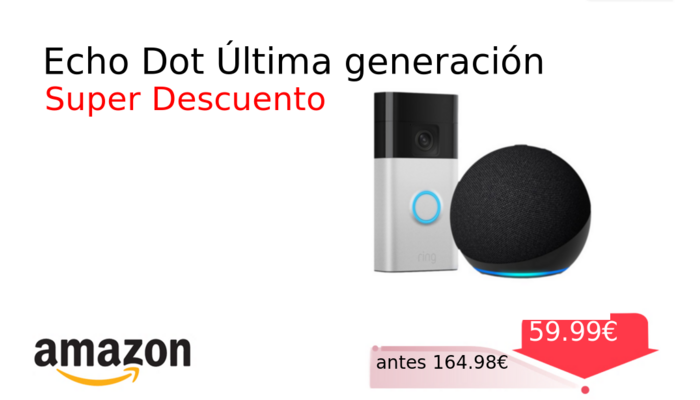 Echo Dot Última generación