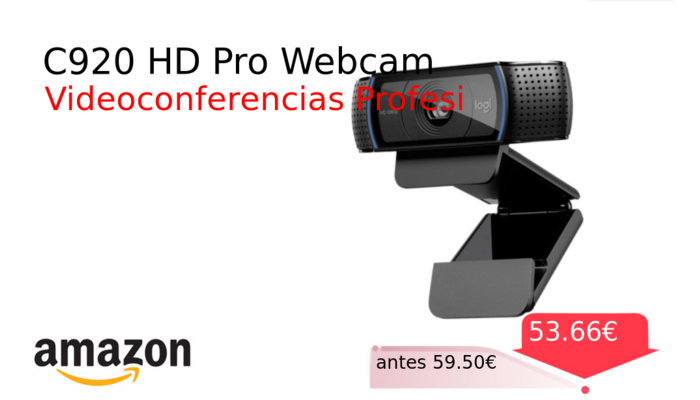 C920 HD Pro Webcam