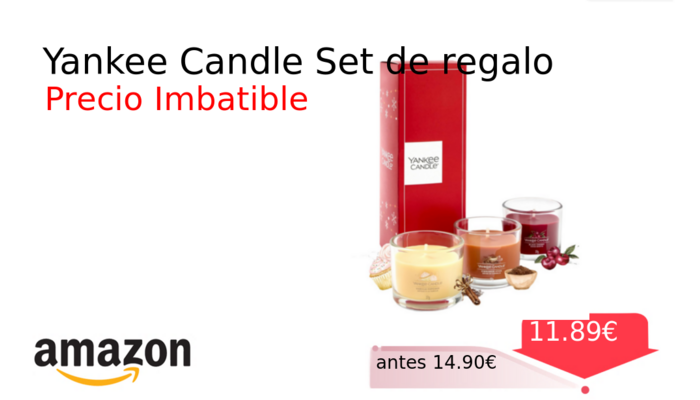 Yankee Candle Set de regalo