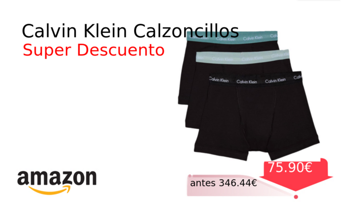Calvin Klein Calzoncillos