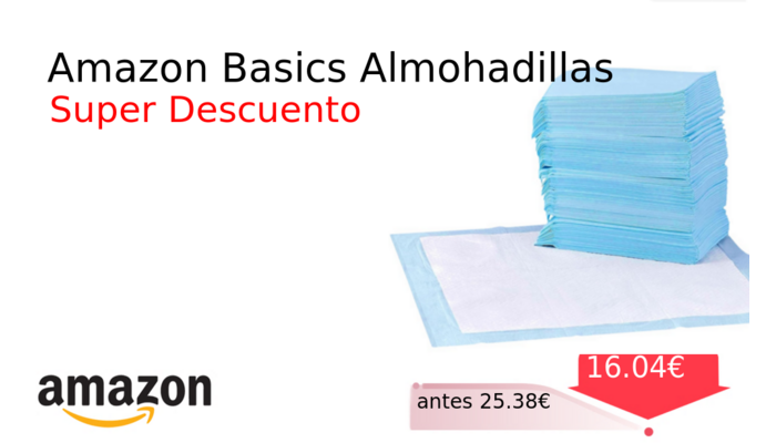 Amazon Basics Almohadillas