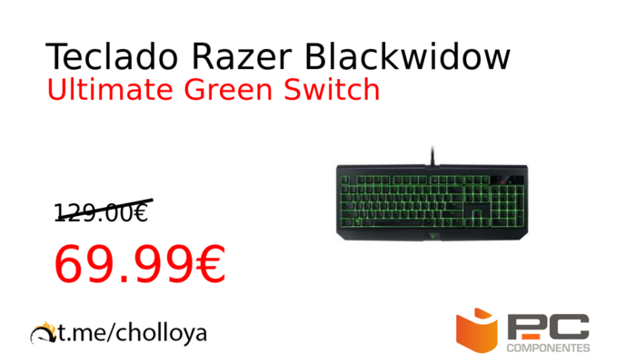 Teclado Razer Blackwidow