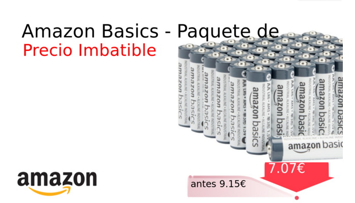 Amazon Basics - Paquete de