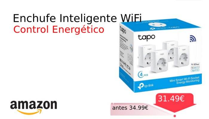 Enchufe Inteligente WiFi