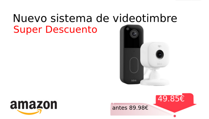 Nuevo sistema de videotimbre