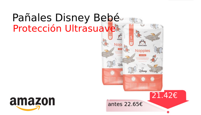 Pañales Disney Bebé