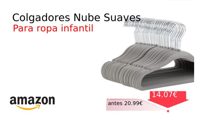 Colgadores Nube Suaves