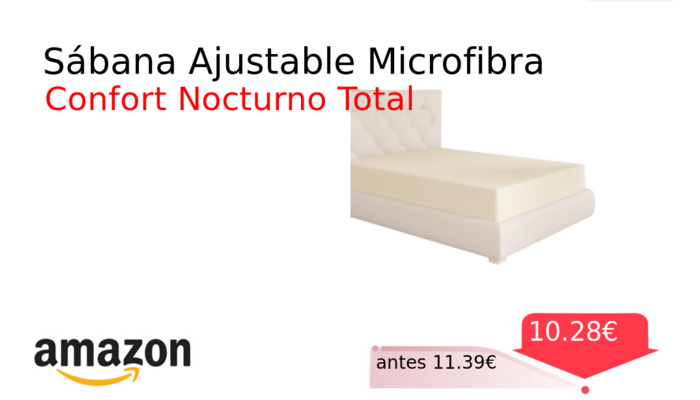 Sábana Ajustable Microfibra