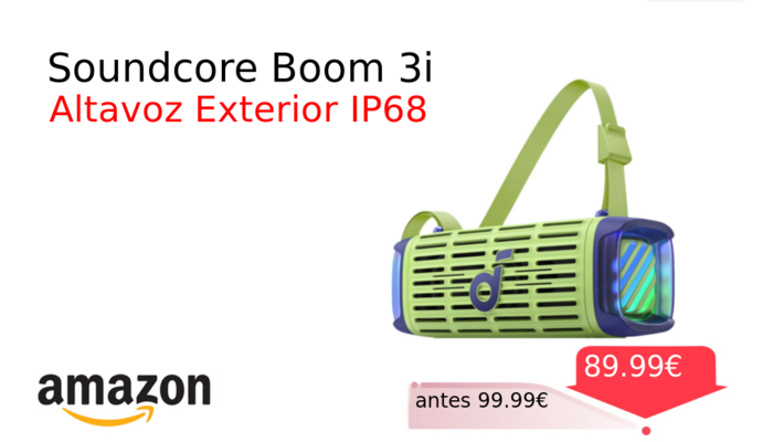 Soundcore Boom 3i