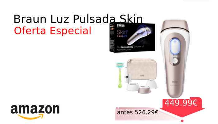Braun Luz Pulsada Skin