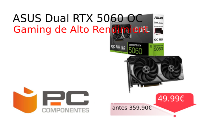 ASUS Dual RTX 5060 OC