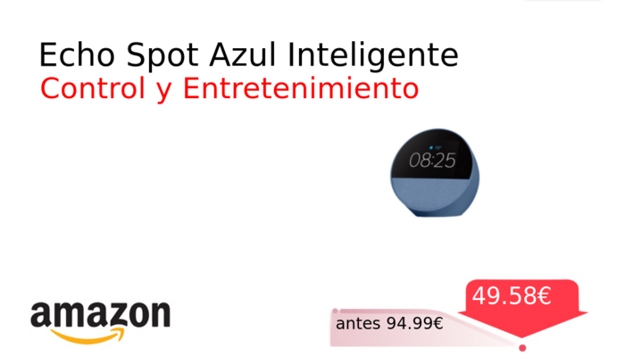 Echo Spot Azul Inteligente