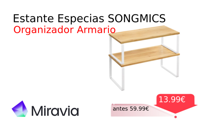 Estante Especias SONGMICS