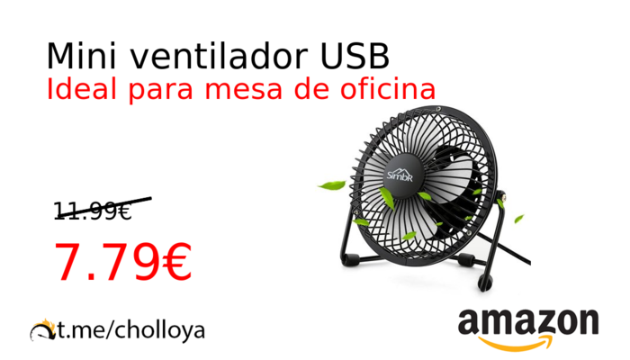 Mini ventilador USB