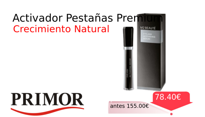 Activador Pestañas Premium