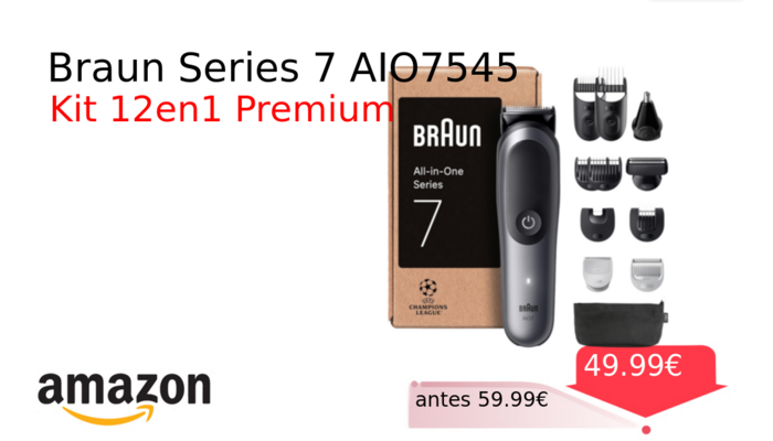 Braun Series 7 AIO7545