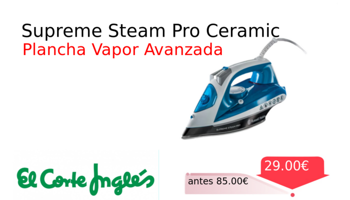 Supreme Steam Pro Ceramic