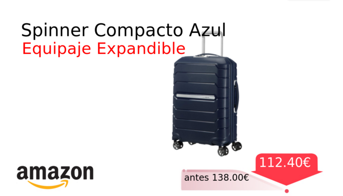 Spinner Compacto Azul