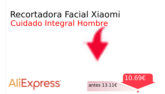 Recortadora Facial Xiaomi