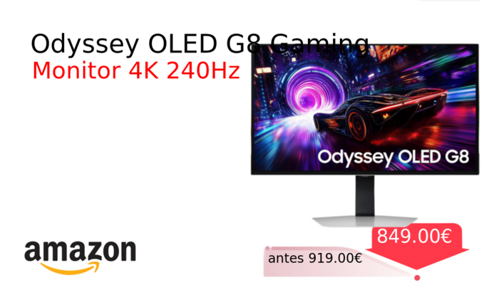 Odyssey OLED G8 Gaming