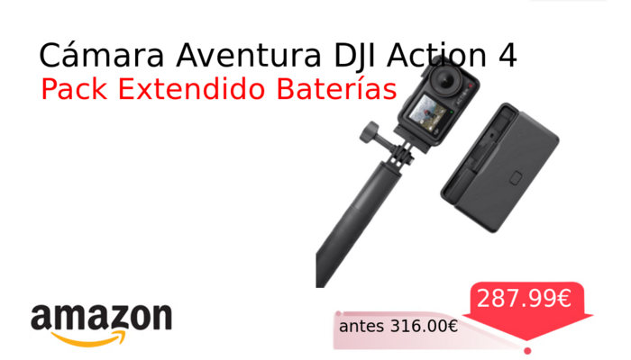 Cámara Aventura DJI Action 4