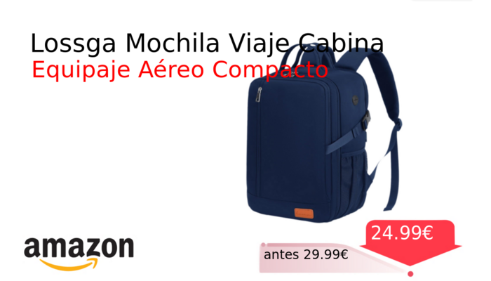 Lossga Mochila Viaje Cabina