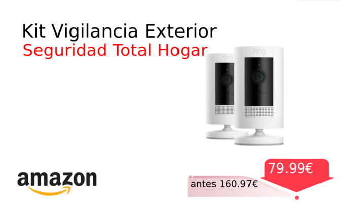 Kit Vigilancia Exterior