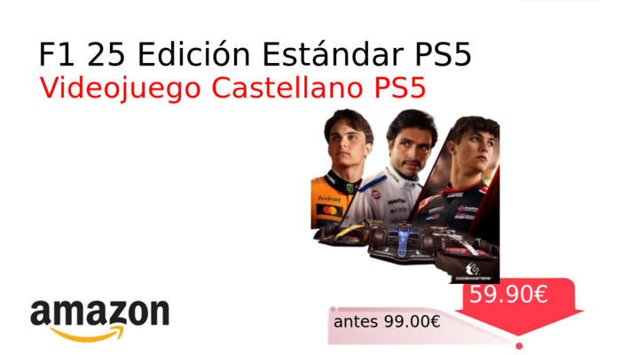 F1 25 Edición Estándar PS5