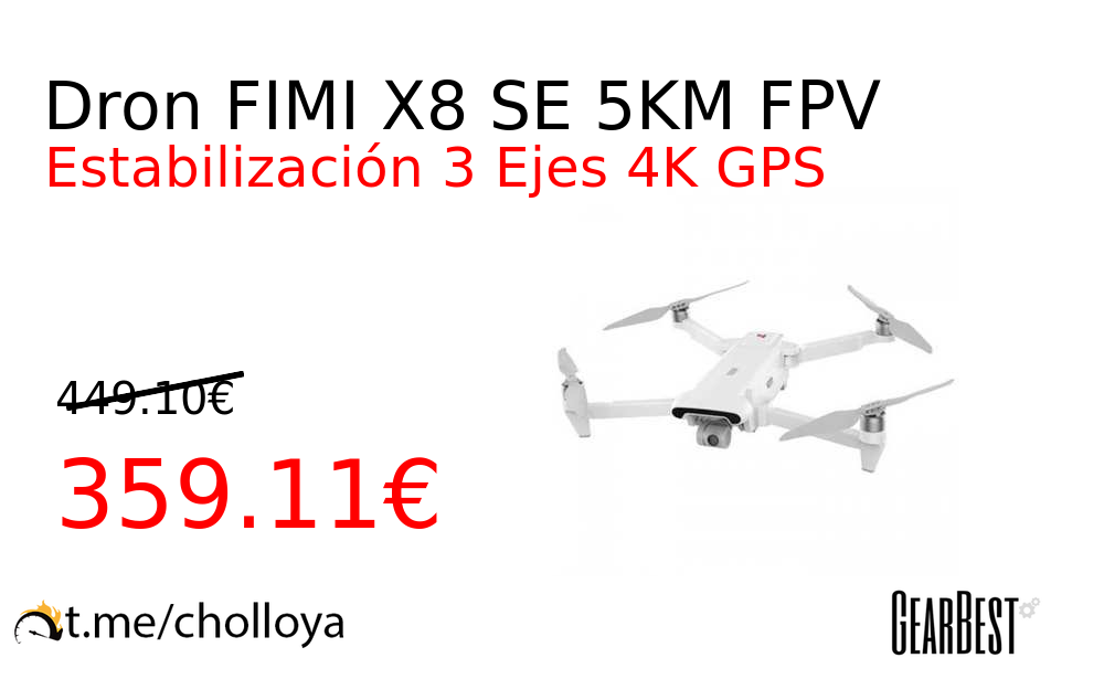Dron FIMI X8 SE 5KM FPV