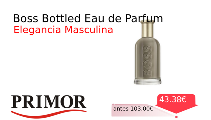 Boss Bottled Eau de Parfum