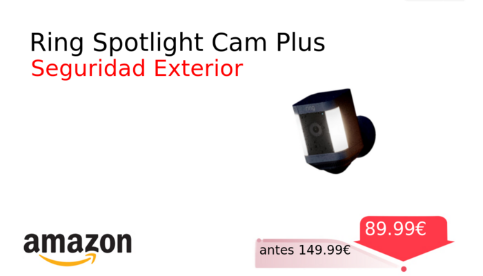 Ring Spotlight Cam Plus