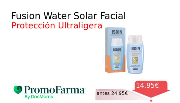 Fusion Water Solar Facial