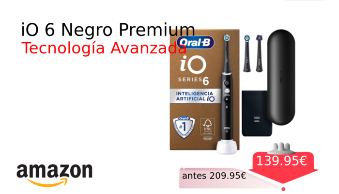 iO 6 Negro Premium