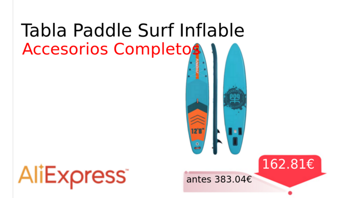 Tabla Paddle Surf Inflable