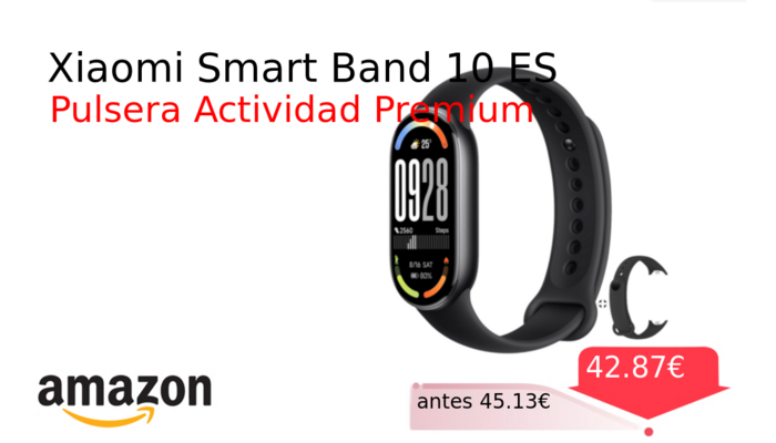 Xiaomi Smart Band 10 ES