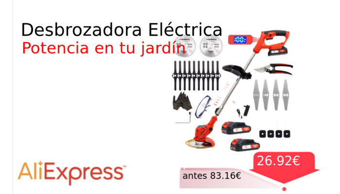 Desbrozadora Eléctrica