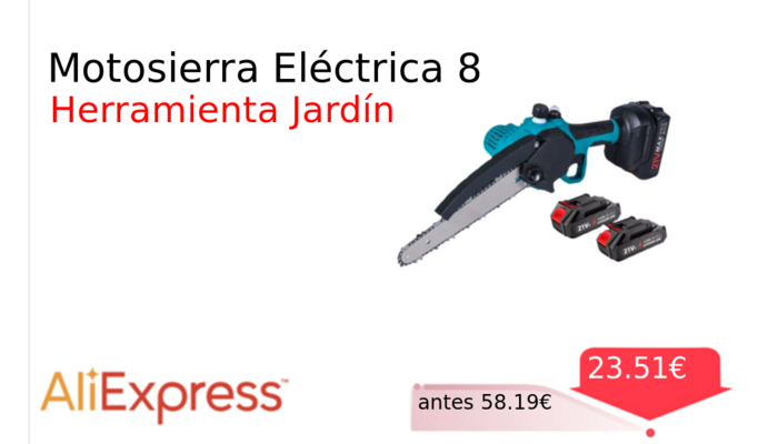 Motosierra Eléctrica 8