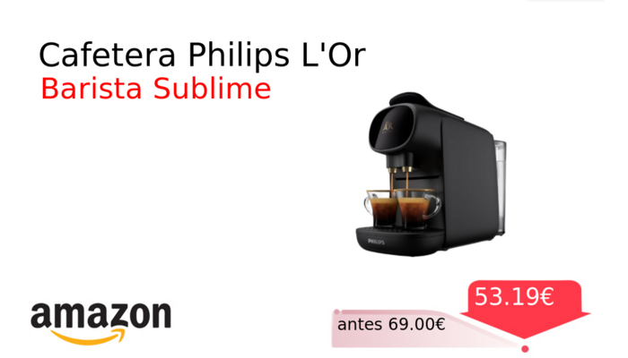 Cafetera Philips L'Or