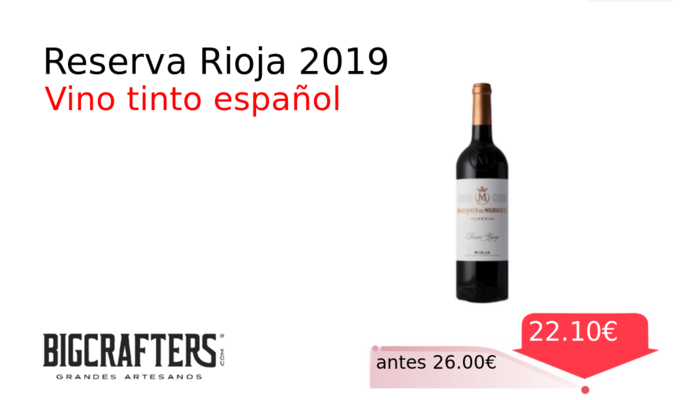 Reserva Rioja 2019