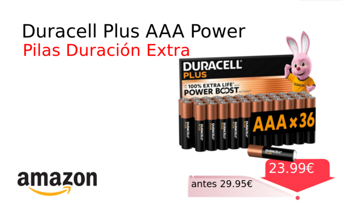 Duracell Plus AAA Power