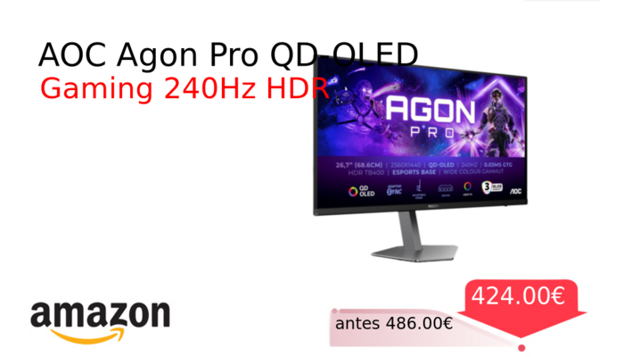 AOC Agon Pro QD-OLED