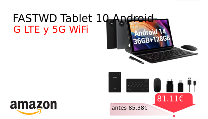 FASTWD Tablet 10 Android