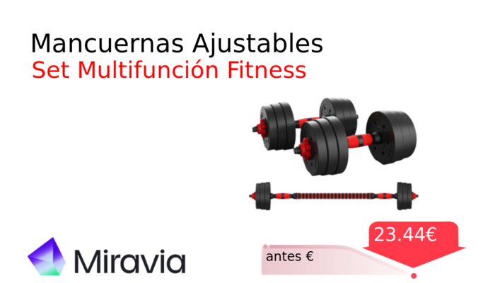 Mancuernas Ajustables