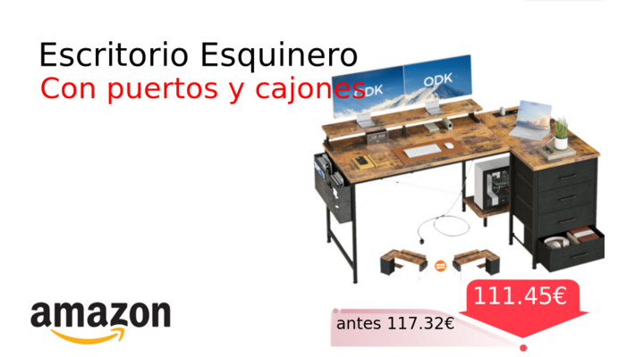 Escritorio Esquinero