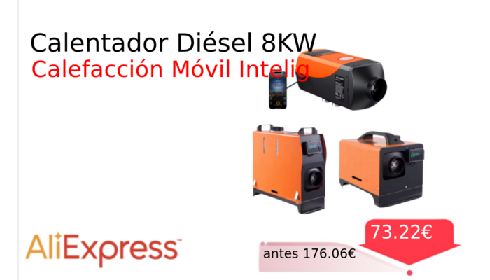 Calentador Diésel 8KW