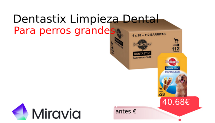 Dentastix Limpieza Dental