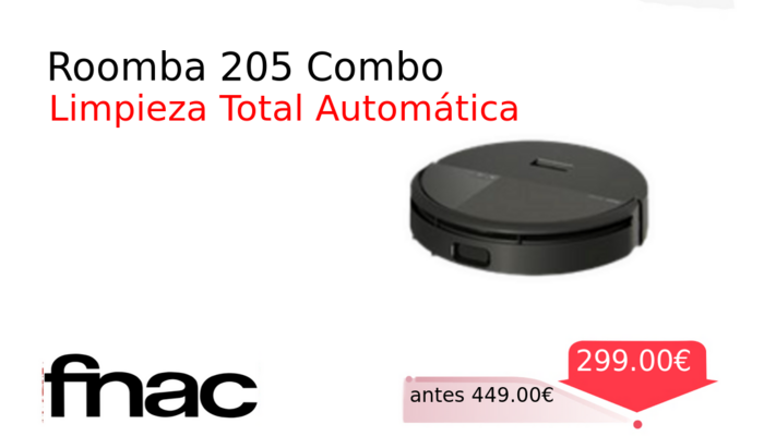 Roomba 205 Combo