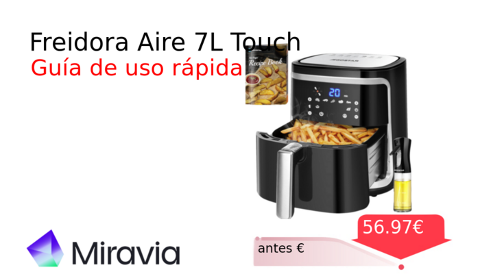 Freidora Aire 7L Touch
