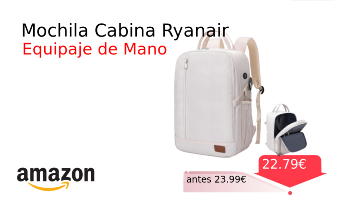 Mochila Cabina Ryanair